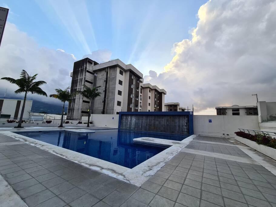 Apartment with city view in Oasis de San José Esterno foto